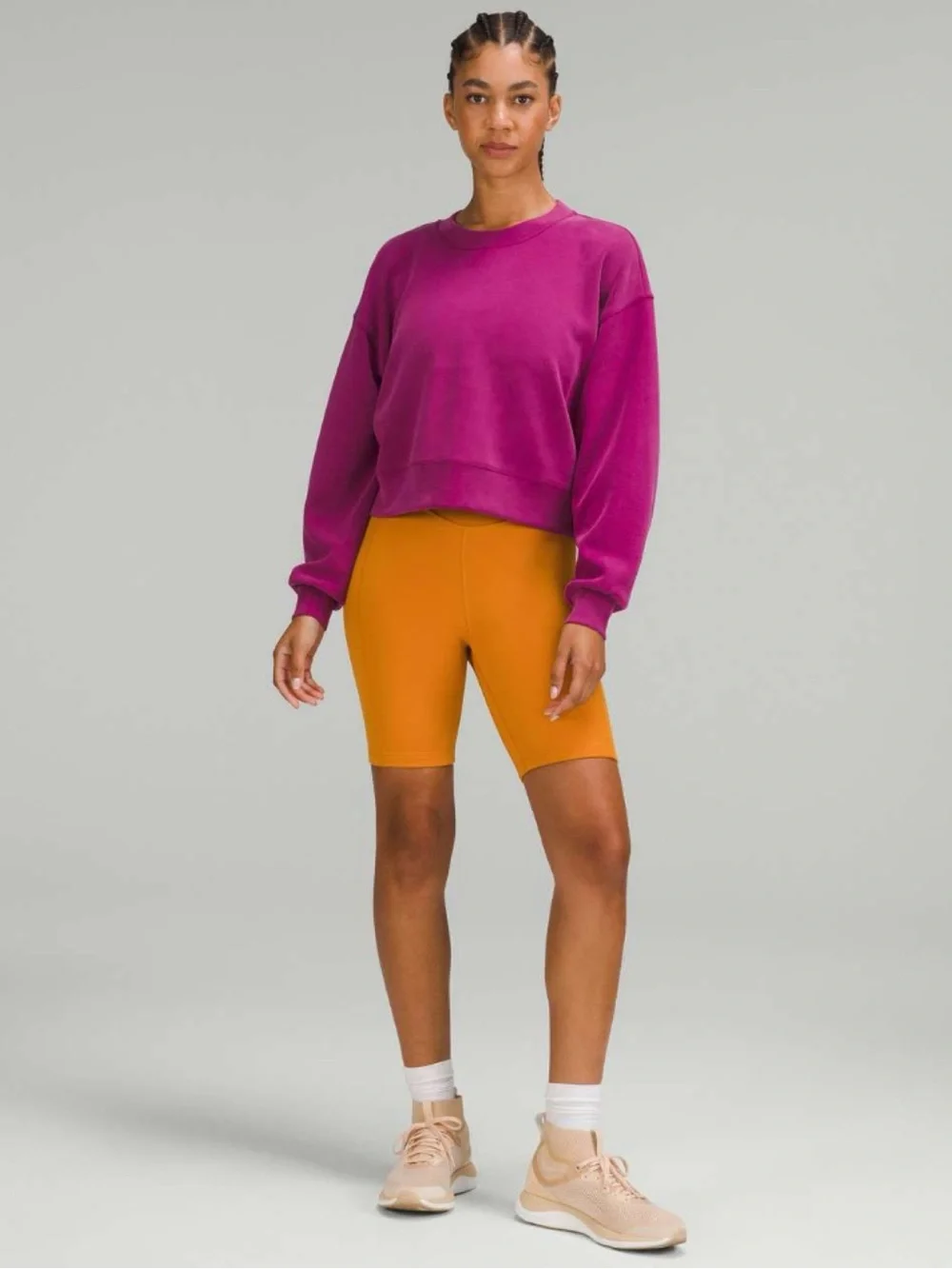 Lululemon Perfectly Oversized Cropped Crew *Softstreme